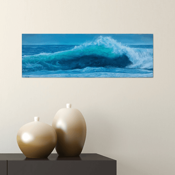 Panoramic #005 - seascape wave