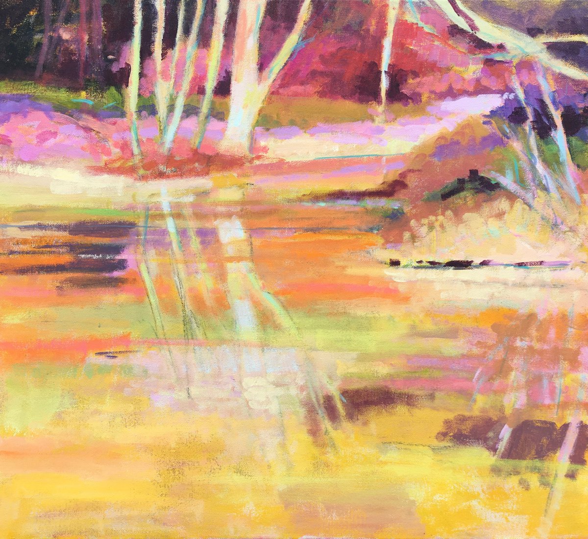 Water with Yellow by Chrissie Havers