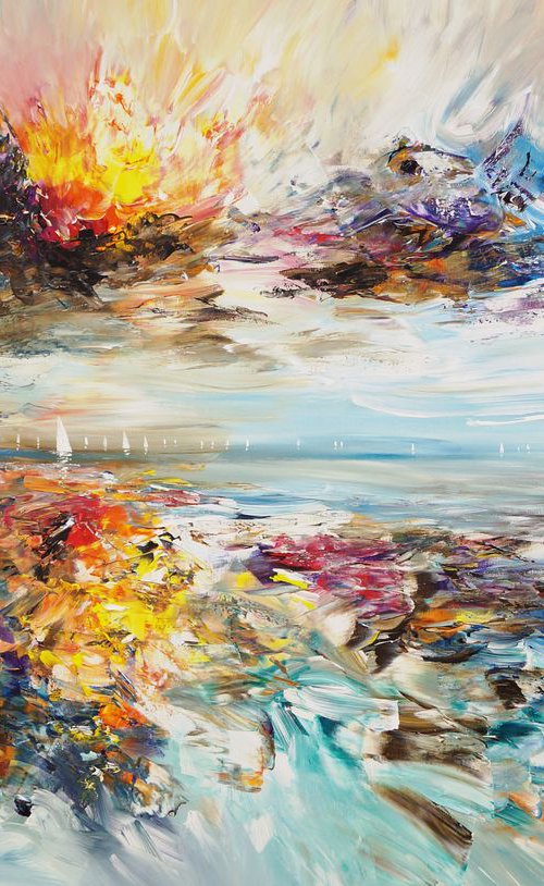 Summer Sailing Impressions XL 1 by Peter Nottrott