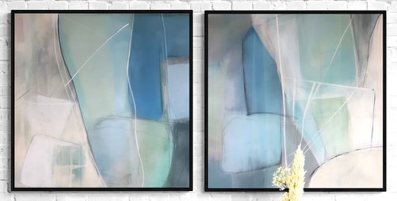 Diptych Inside the Kaleidoscop