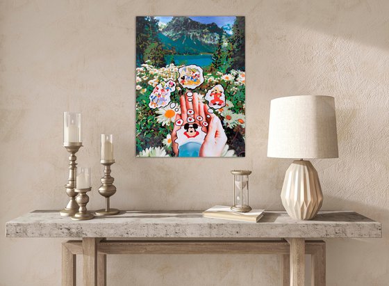 Dreams in a field of daisies