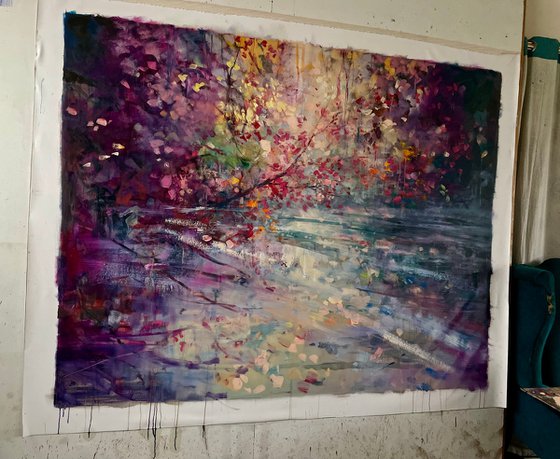 Mist Over River Twrch