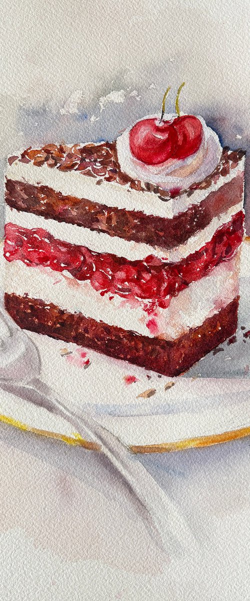 Cherry and Chocolate Indulgence by Arti Chauhan
