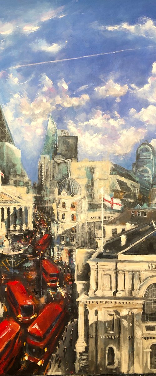 View of the Royal Exchange, London by Ewen Macaulay