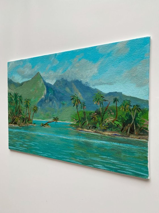 Tropical landscape