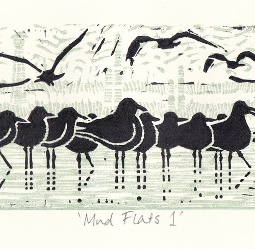 Mud Flats 1 by Alison Pearce