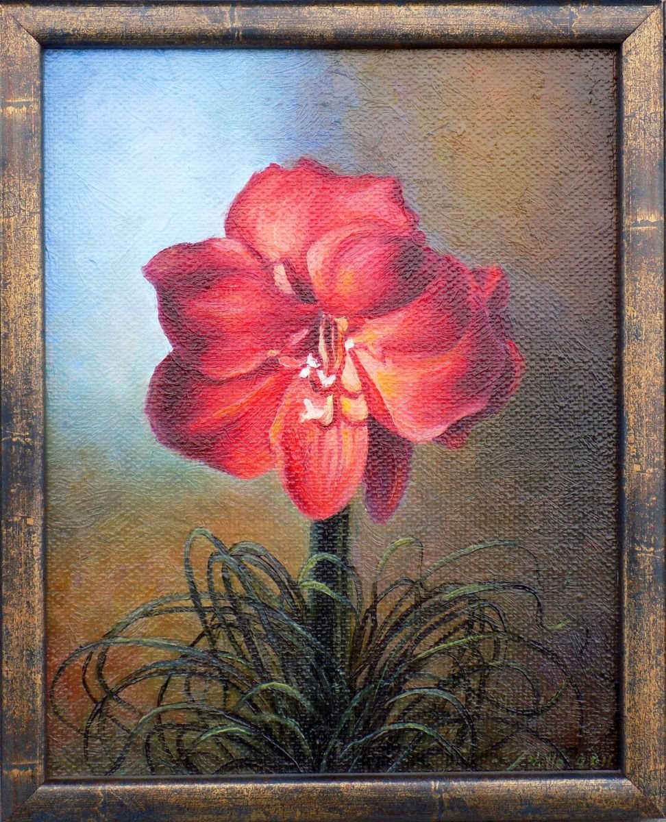 Red Flower by Valentinas Yla