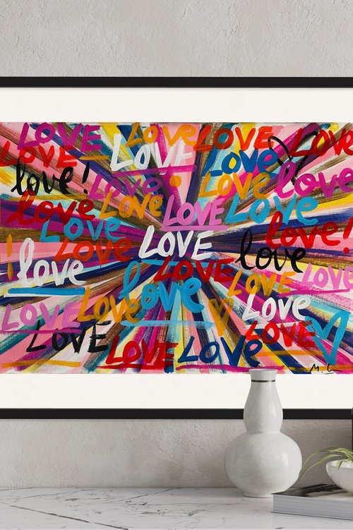 Cosmic Love 3 by Mercedes Lagunas