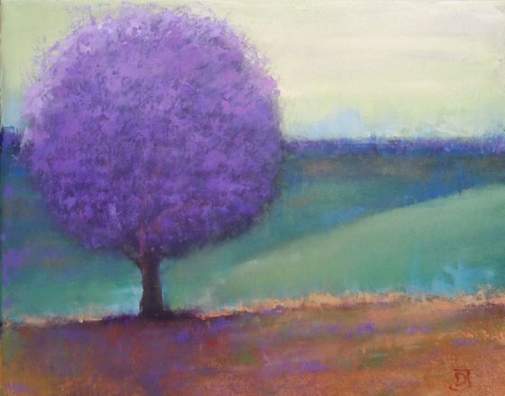 purple tree.....