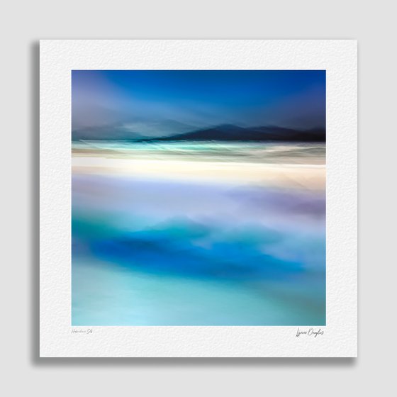 Hebridean Silk, Isle of Harris - abstract sea print