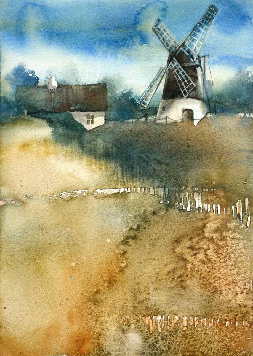 Old Mill by Tania Zubareva