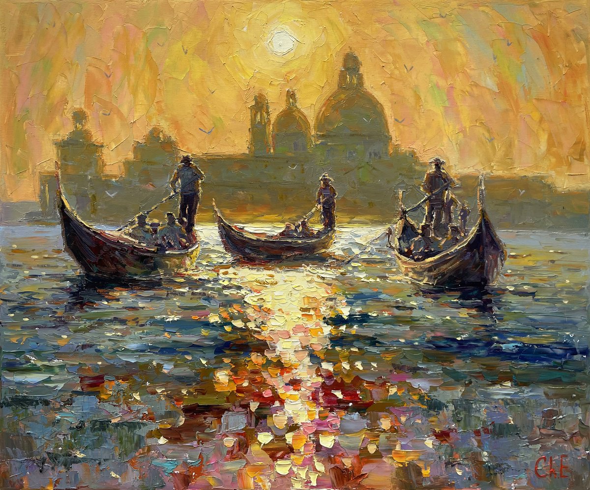 Dawn By Evgeny Chernyakovsky, 24 X 20, Artwork For Sale On Artfinder