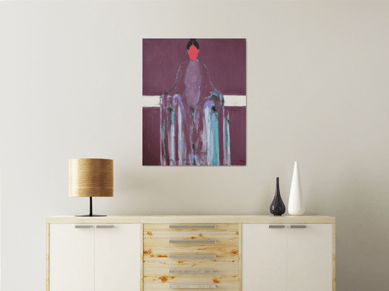 Purple Figure