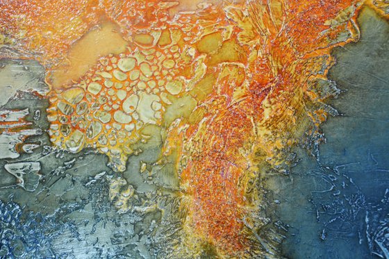 Rising Over Deep Blue