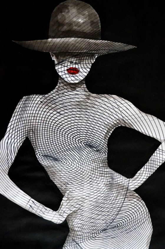 Women In Hat 1