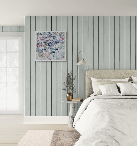 Interwoven Field Abstract Painting