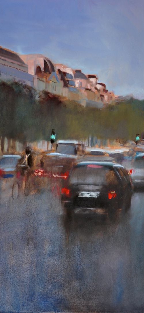 Champs-Élysées, evening by John Welsh