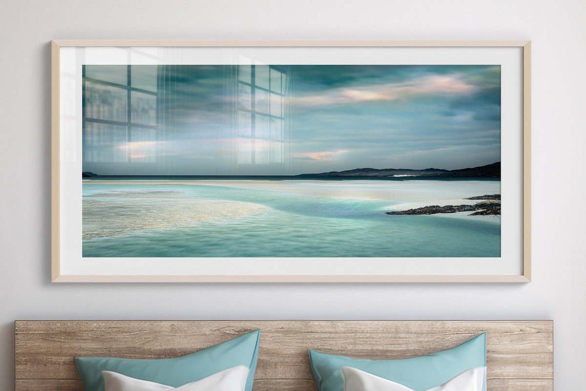 Abstract Landscape Photograph By Lynne Douglas, 76 X 34", Island Spirit, Original Artwork