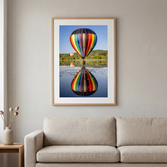 Reflection, Quechee, 29 x 43