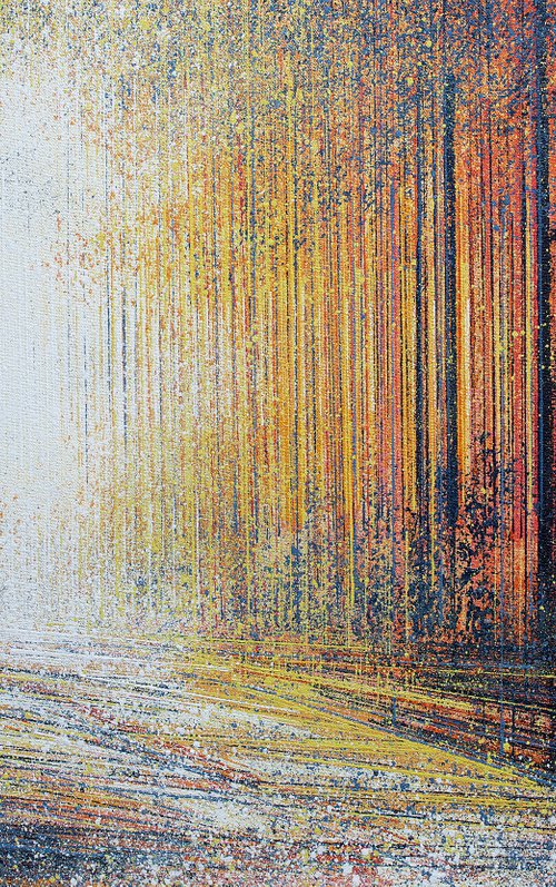 Forest Path At Sunset by Marc Todd