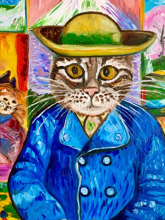 Troy The Cat Daddy Tangi Inspired by Vincent Van Gogh