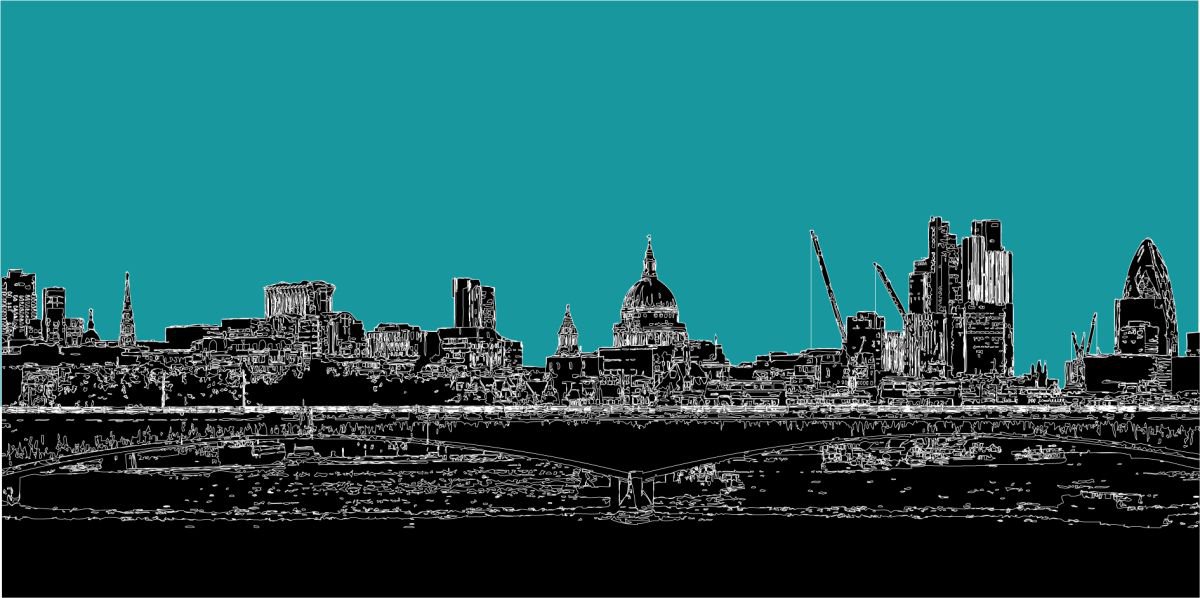 London Skyline by Keith Dodd