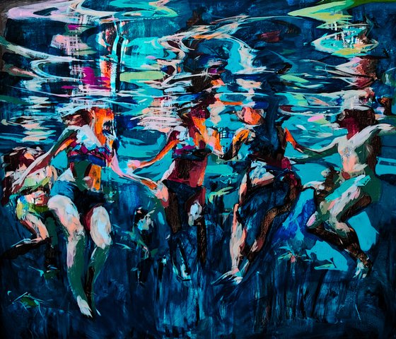 Dancing in the liquid light