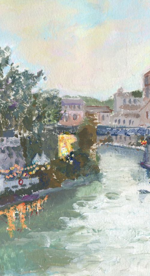 River Tiber. by Victoria Mironenko Myron