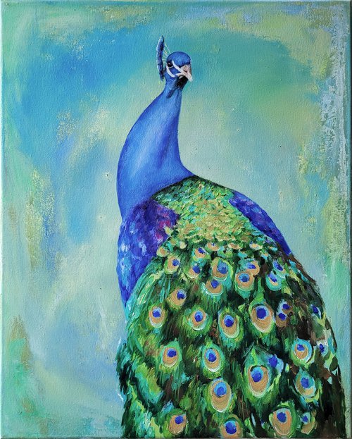 Royal Peacock by Lisa Braun