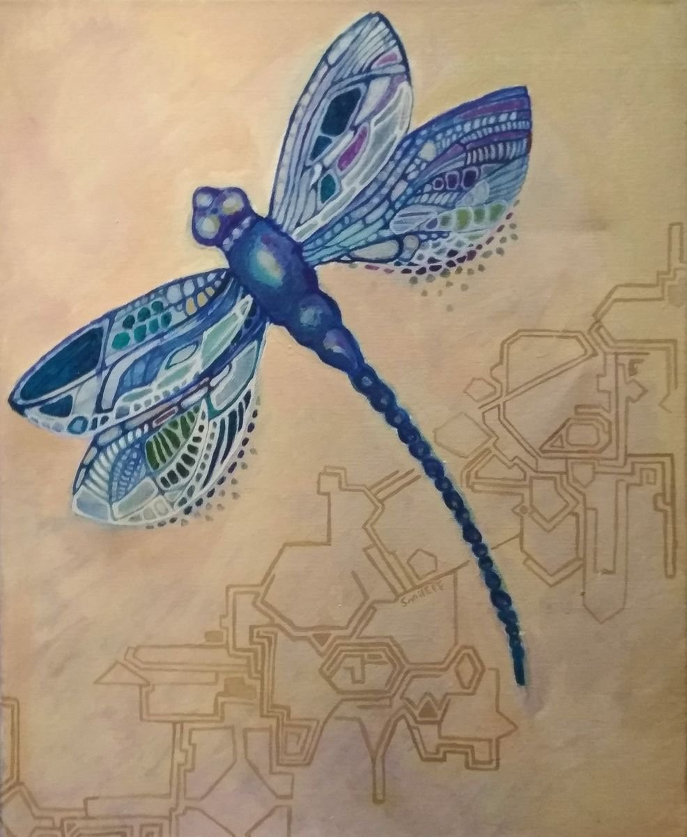 Dragonfly by Olga Zelinska