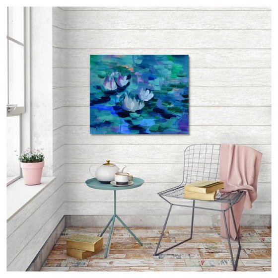 Lilies on the Pond #15