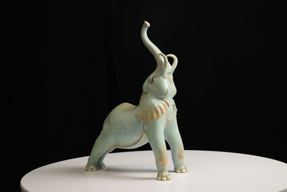 The Elephant’s Morning Stretch