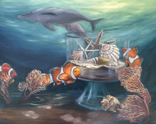 A Surreal Underwater Circus by Grace Diehl