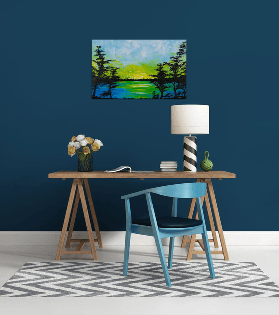 Sunset in the country 2