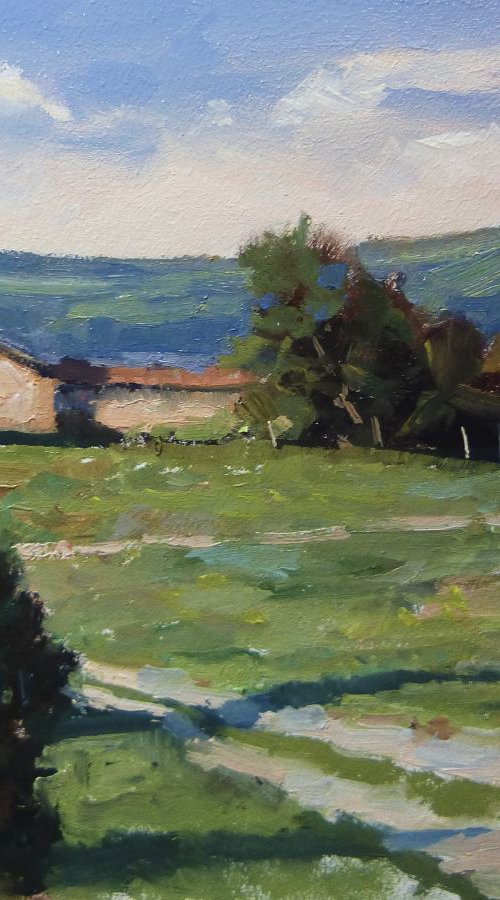Path near Forcalquier by Pascal Giroud