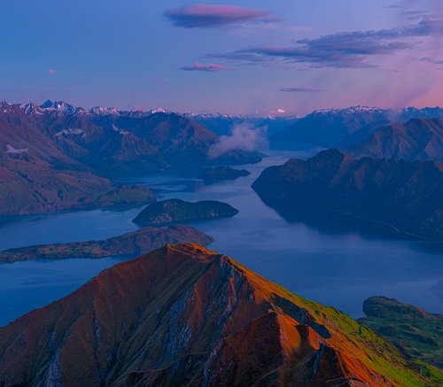 Roy's Peak Wanaka by Nick Psomiadis