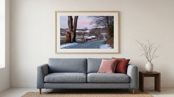 Dawn Rising at the Historic Jenne Farm