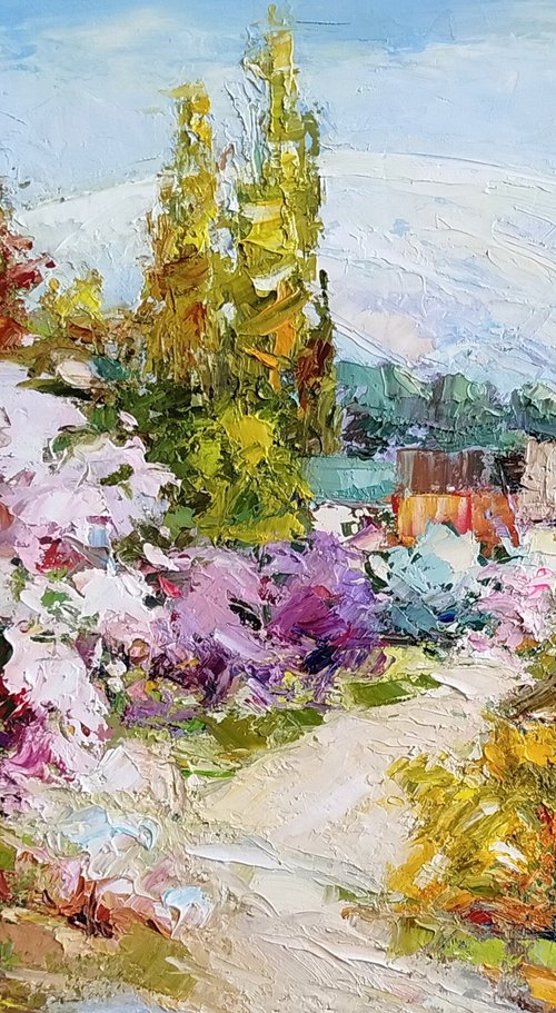 Spring Garden Vista by Vladimir Simonyan