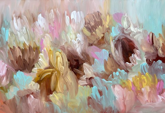 Pastel Symphony of Blossoms