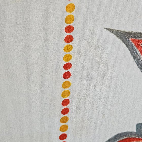 Yellow in Red