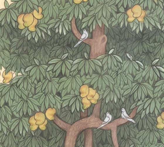 Royal Mango Tree | Original Miniature Art
