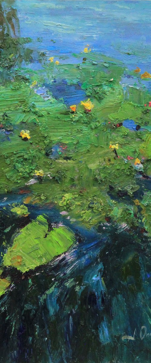 Water lilies by Alisa Onipchenko-Cherniakovska