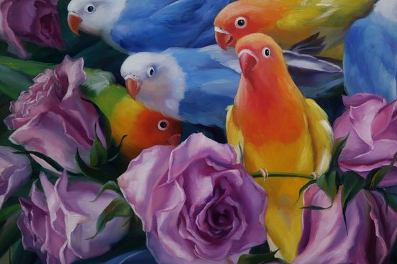 "Roses and Parrots"