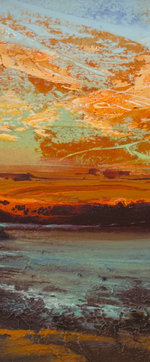 Machars Sunset Sky by KEVAN MCGINTY