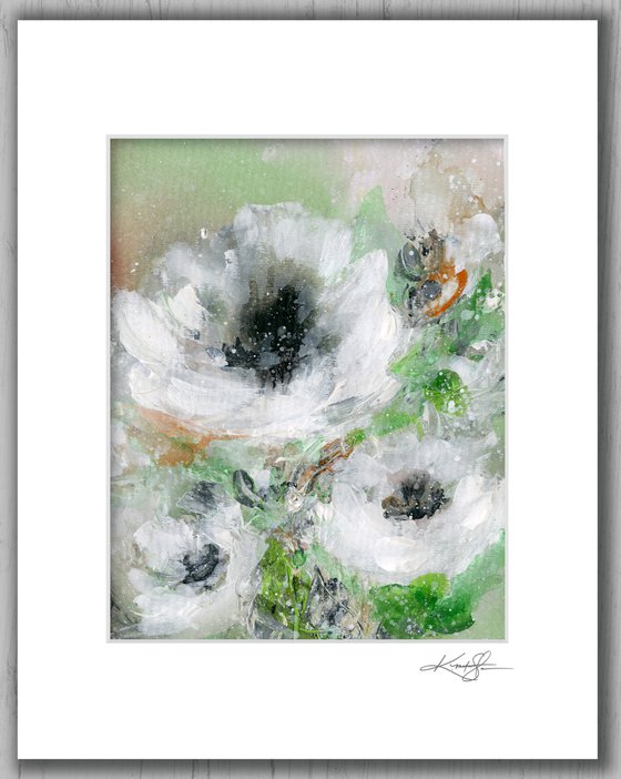 Blooming Bliss 17 - Floral Painting by Kathy Morton Stanion
