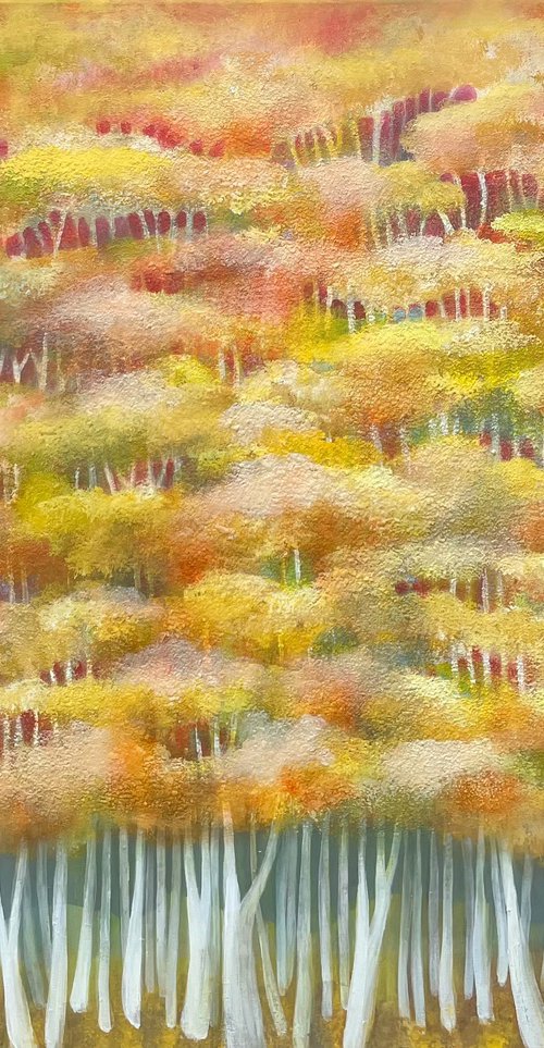 Golden Whisper of the Forest by Oksana Vasylyeva