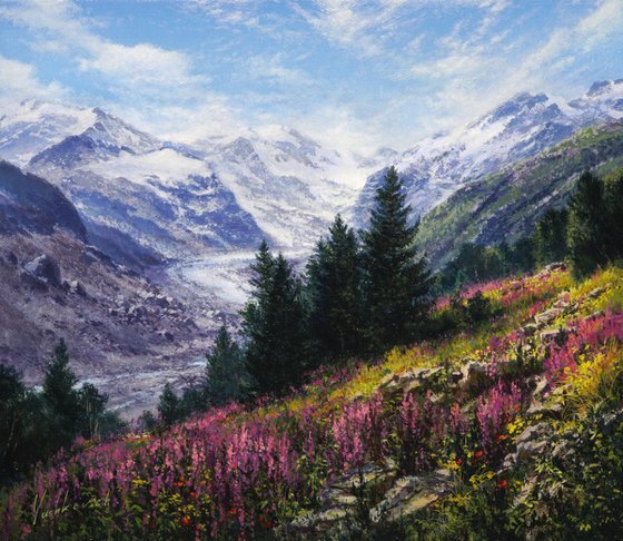 Where the mountains bloom