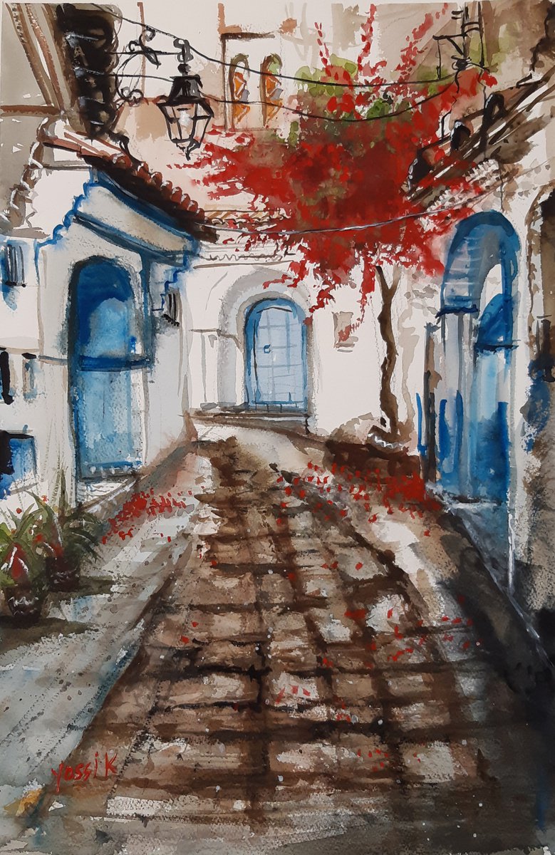 between the alleys by Yossi Kotler