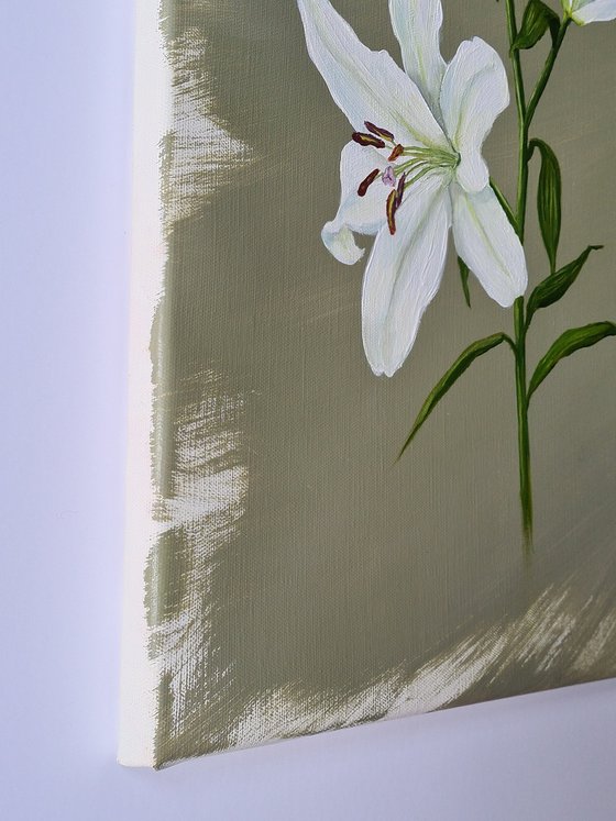 Oriental Lily Study 3