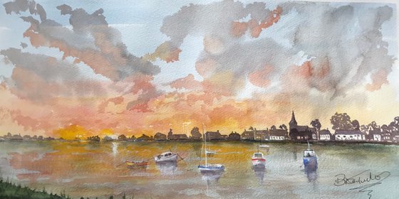 Evening at Bosham